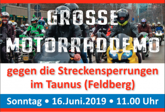 Motorraddemonstration