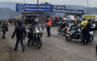 Der Eingangsbereich des Elefantentreffens. Foto: Lenzen