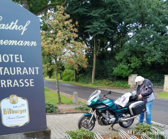 Siggi beim Start an Hauptkontrolle 1.