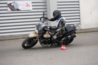 Udo Schmidt beim Parcours von KurvX.