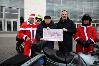 BVDM-Nikolaus-Ride für das Kinderkrankenhaus Amsterdamer Straße in Köln. Foto: Krebs