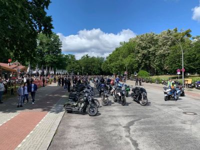 Eintreffen der Teilnehmer