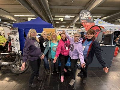 Frauenpower der Women on Wheels. (Foto: Lenzen)