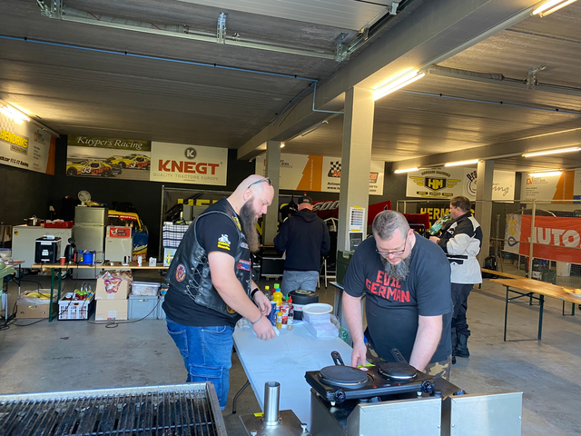 Verpflegung super! Foto: BVDM / Diewald Verpflegung super! Foto: BVDM / Diewald