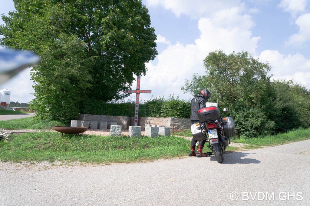 An den vier Perlen des Jakobsweges