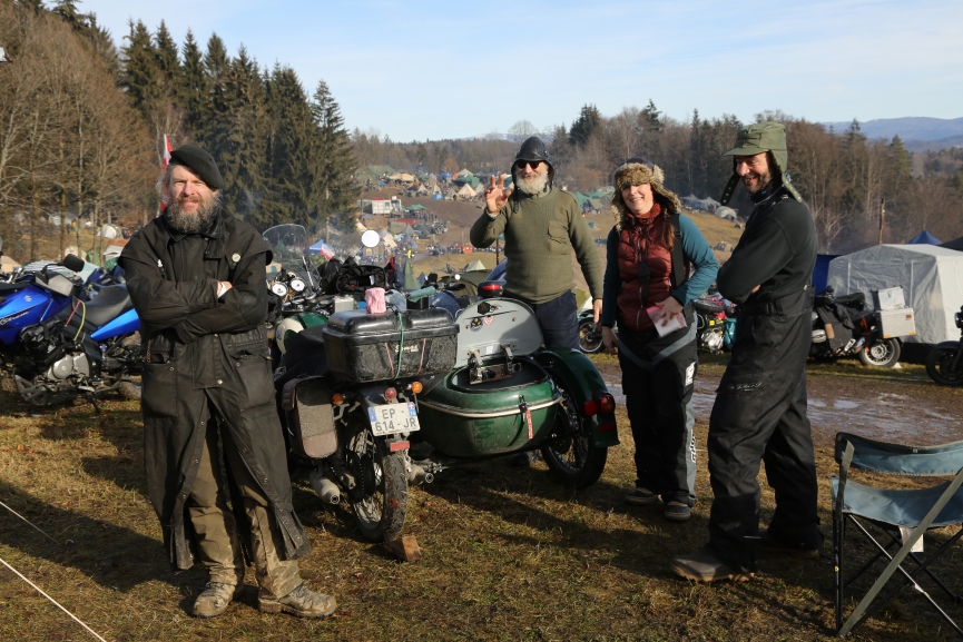 Zu den regelmäßigen Gästen auf dem ET zählen auch die französischen Motorradfahrer. (Foto: Sücker)