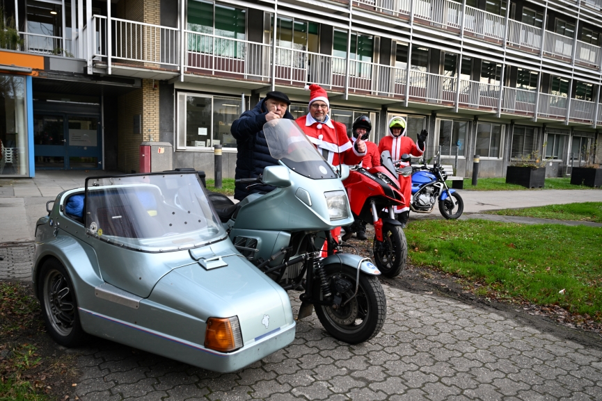 BVDM-Nikolaus-Ride für das Kinderkrankenhaus Amsterdamer Straße in Köln. Foto: Krebs