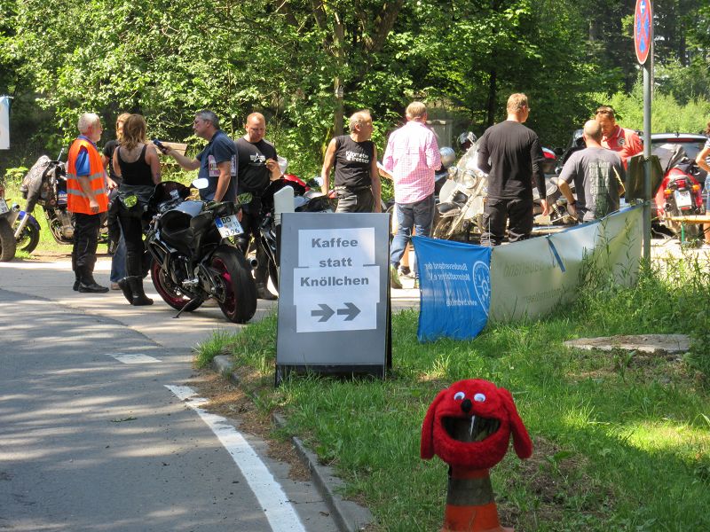 Aktion gegen Streckensperrung