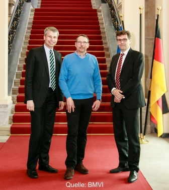 Besuch in Berlin beim Bundesverkehrsministerium